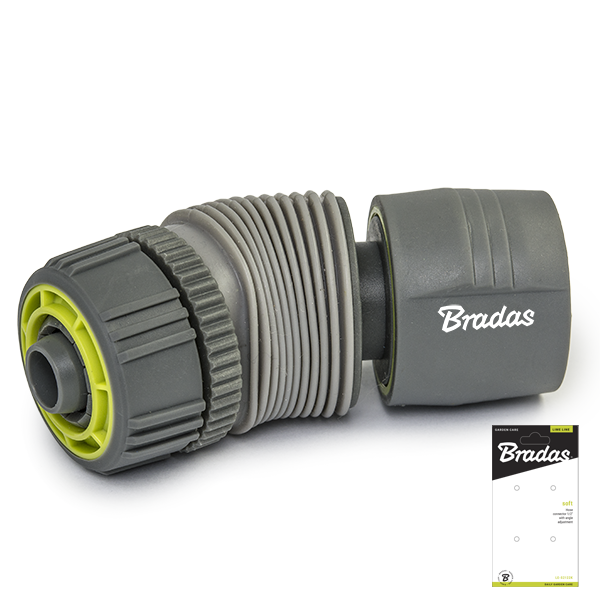 Bradas LE-02140K 3287 - Giunto per tubo flessibile con attacco rapido Stop Lime Line 1/2